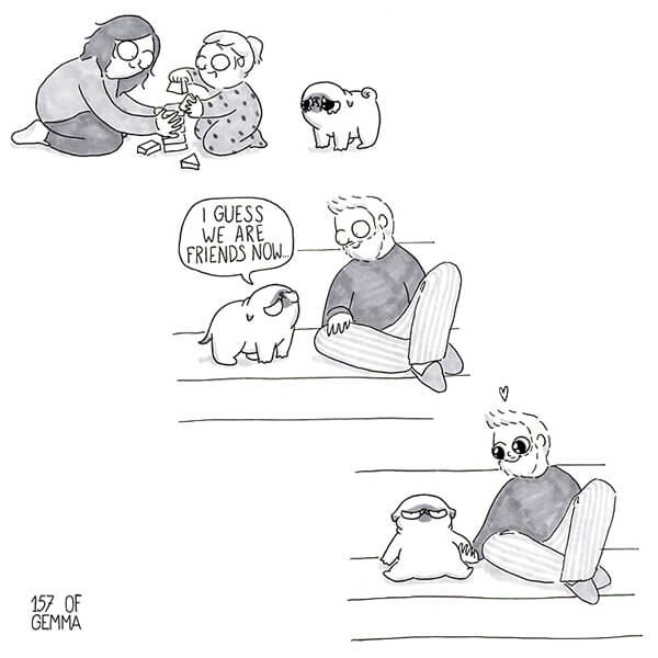 Hilarious Comics Sum Up How the Life Looks Like Living With A Dog