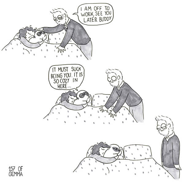 Hilarious Comics Sum Up How the Life Looks Like Living With A Dog