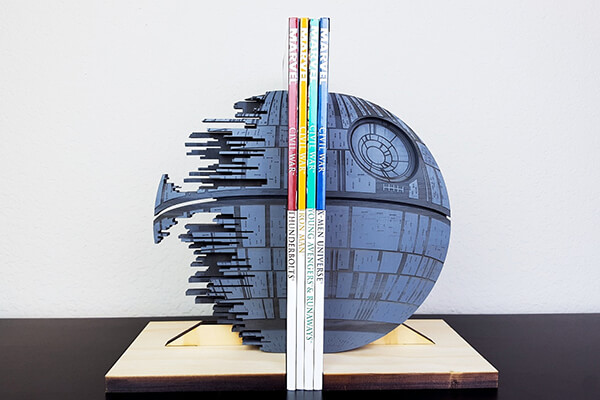 5 Star Wars Inspired Bookend Designs