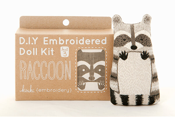 Adorable Embroidered Animal DIY Kit