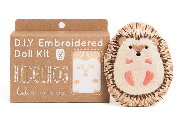 Adorable Embroidered Animal DIY Kit