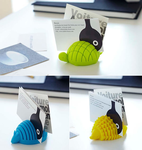 8 Adorable Animal-shape Memo and Card Holders