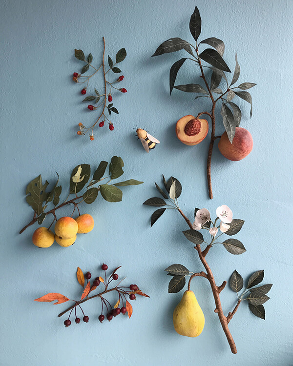 Realistic Paper Fruits and Vegetables Look Good Enough to Eat