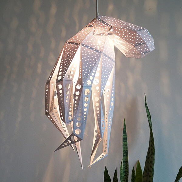 Creative Animal Paper Lamp by Vasili Lights