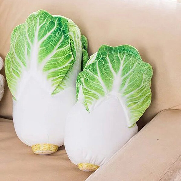 10 Novelty Vegetable and Fruit Inspired Throw Pillow and Cushion Designs