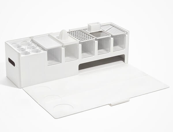 Prepdeck: Uber-compact Unit Packs 45 Food Preparation Items