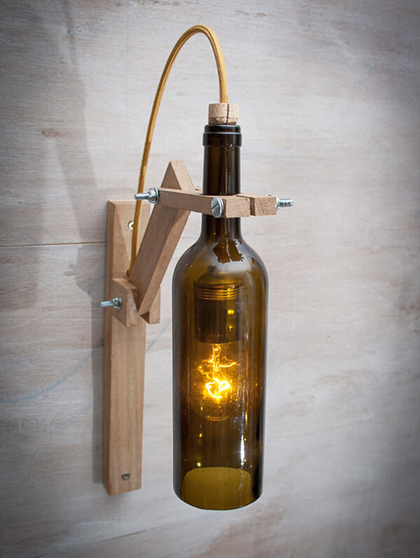 10 Creative Products Made Out Of Recycled Wine Bottle