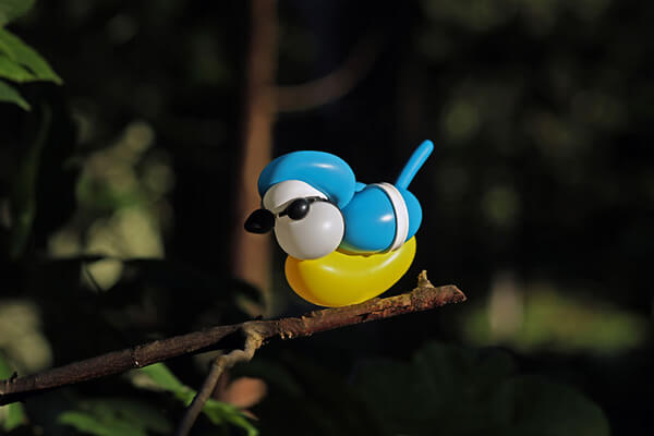 Adorable Balloon Birds by T James Cook