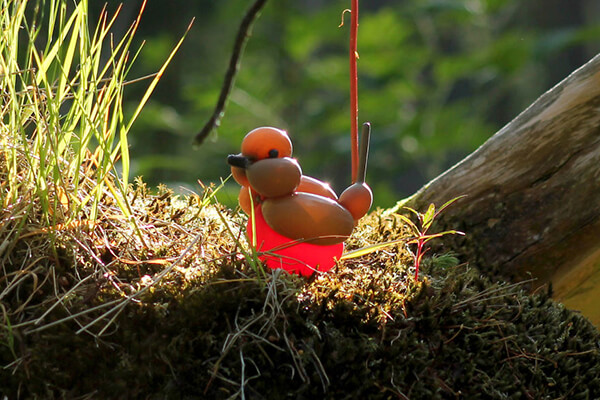 Adorable Balloon Birds by T James Cook