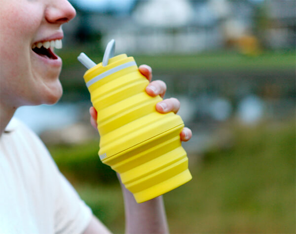 HYDAWAY 2.0: The World’s Most Collapsible Water Bottle Reborn