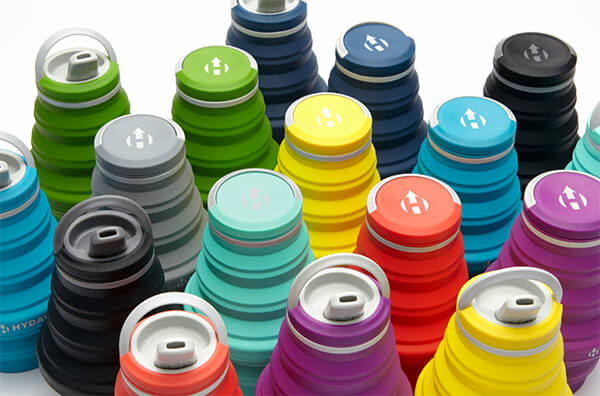 HYDAWAY 2.0: The World’s Most Collapsible Water Bottle Reborn