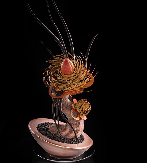 Incredible Flowers Made From Chocolate by Pastry Chef Amaury Guichon