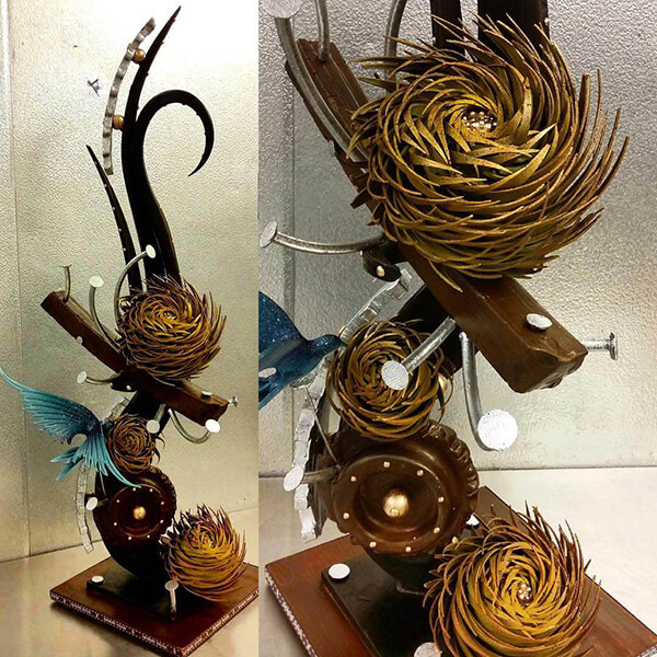 Incredible Flowers Made From Chocolate by Pastry Chef Amaury Guichon