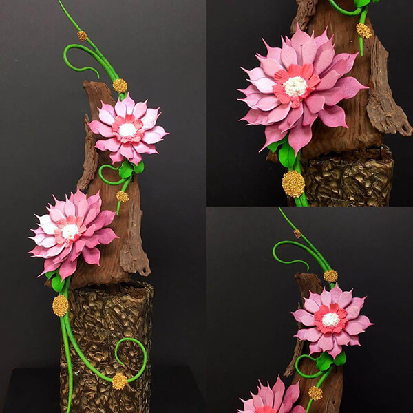 Incredible Flowers Made From Chocolate by Pastry Chef Amaury Guichon