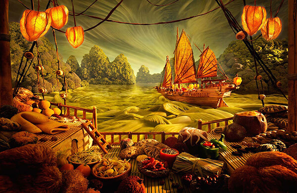 Amazing Food Landscape by Carl Warner