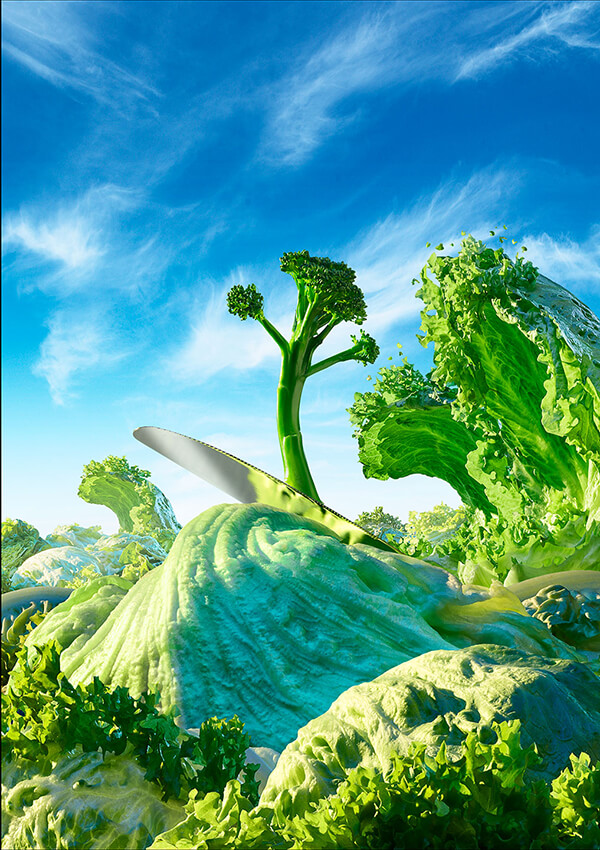 Amazing Food Landscape by Carl Warner