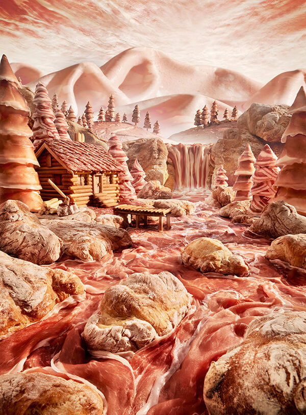 Amazing Food Landscape by Carl Warner