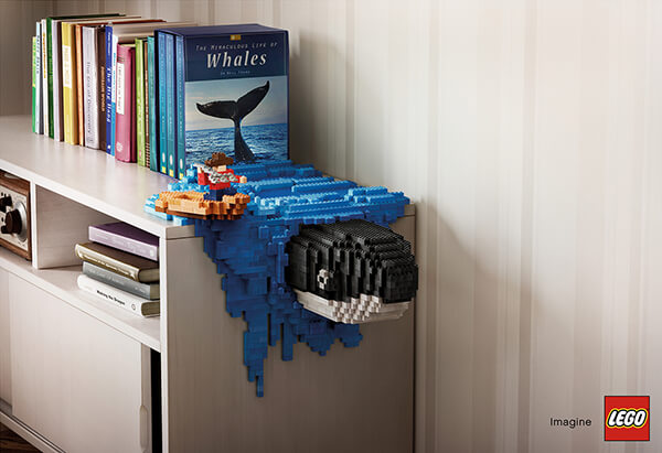Creative LEGO Advertising Campaigns by Asawin Tejasakulsin