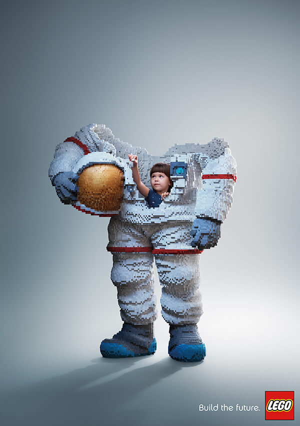 Creative LEGO Advertising Campaigns by Asawin Tejasakulsin