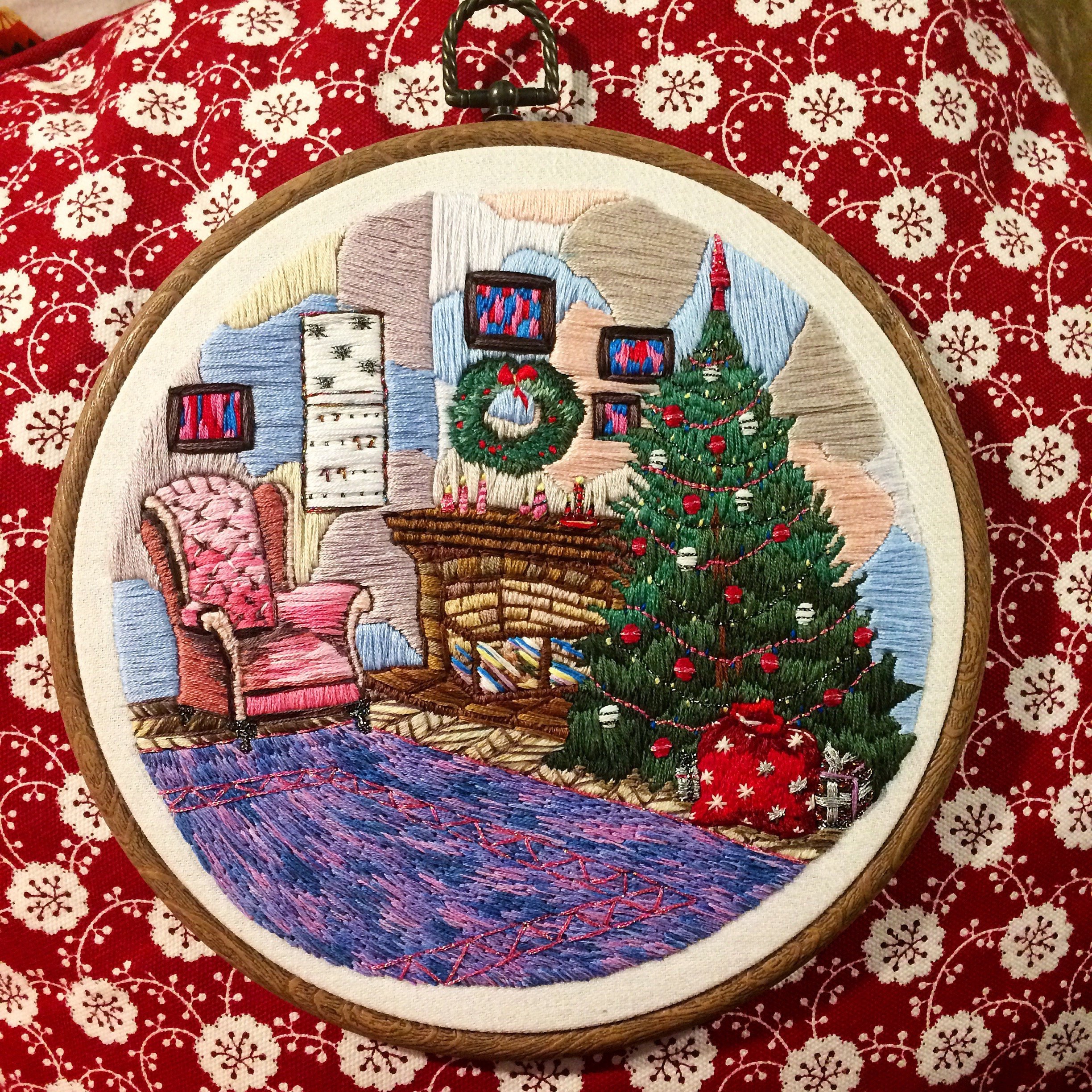 Home-inspired Embroidery Design: Your Miniature Home On Thread