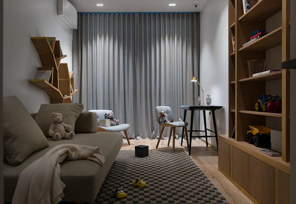Golden Oak Apartment by Design Studio of Yuriy Zimenko