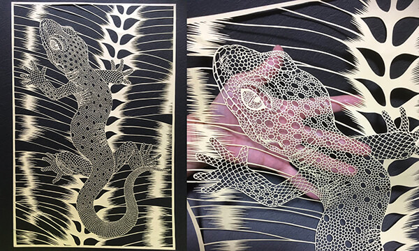 Mindbogglingly Paper Sea Creatures by Riki Fukuda