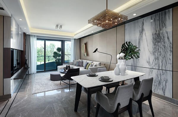 Black And White Modern Apartment In Chengdu China Design Swan