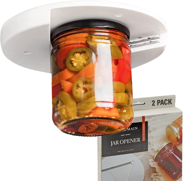 Alternative, Compact Design for Jar Opener Doesn't Rely on Grip