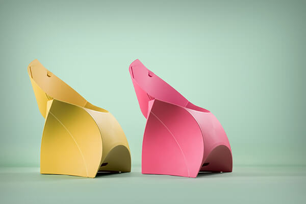 Flux Chair: Origami Inspired Folding Chair