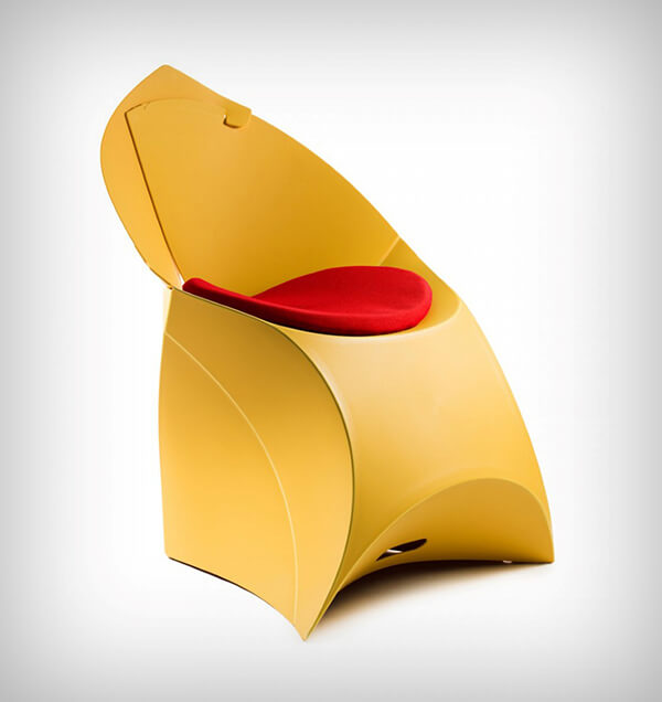 Flux Chair: Origami Inspired Folding Chair