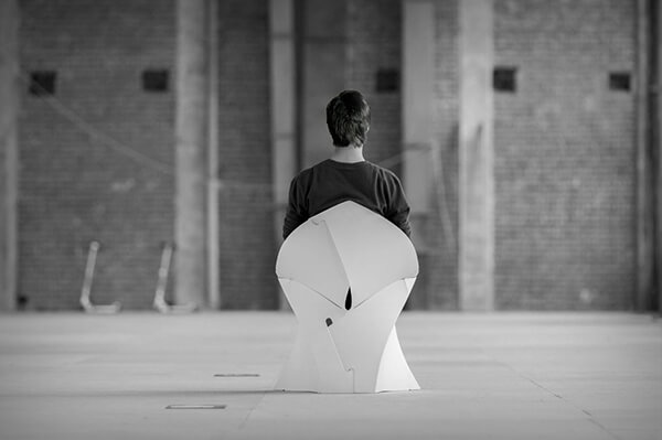 Flux Chair: Origami Inspired Folding Chair