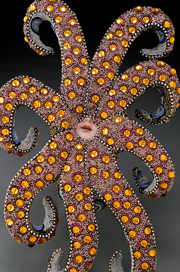 Surreal Beaded Animals With Human Features by Betsy Youngquist