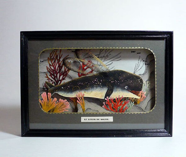 Playful Ocean-inspired Diorama Art by Céline Chevrel