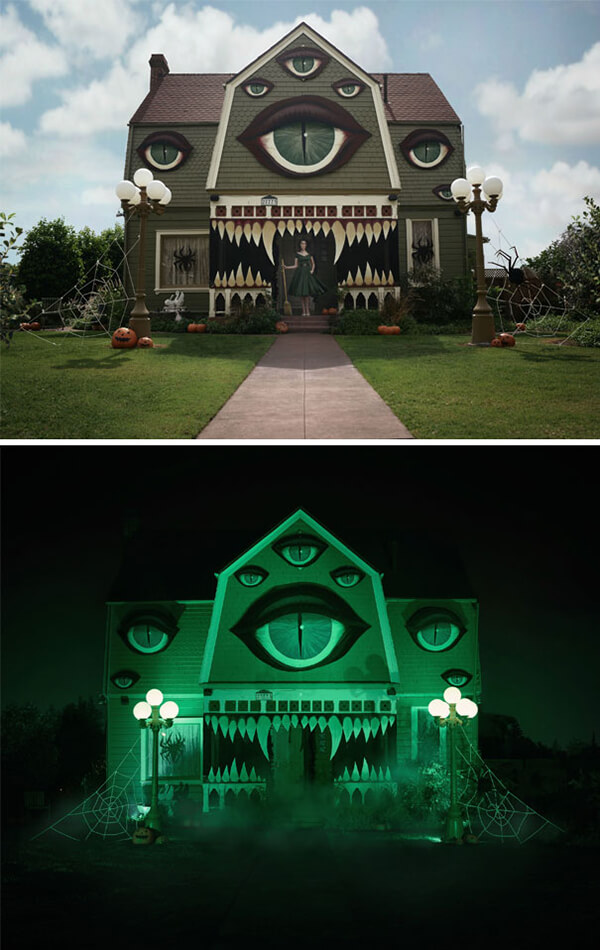 31 Craziest Decorated Halloween Homes