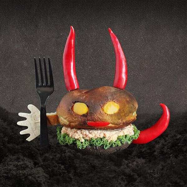Sandwich Monsters: Perfect Food For Halloween