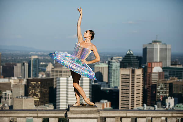 Hand-folded Paper Ballet Costumes by Melika Dez and Pauline Loctin