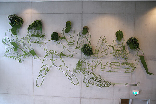 Living Steel Mural by Frank Plant