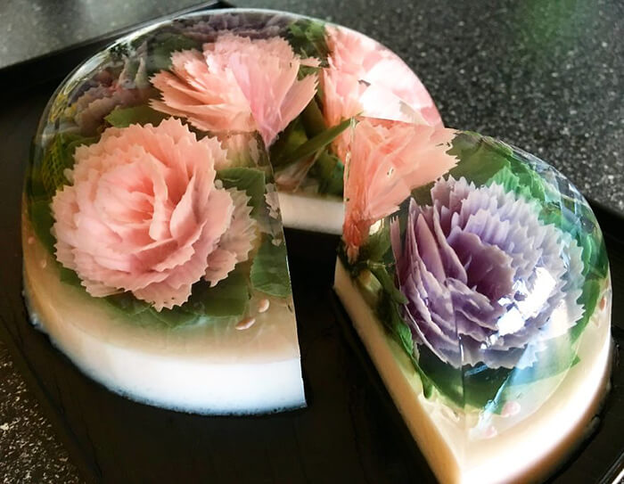 3D Floral Jelly Art Class (Beginner)