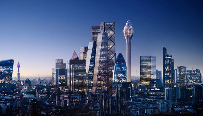 TULIP: 305 Metre Tower with a Rotating Gondolas in London