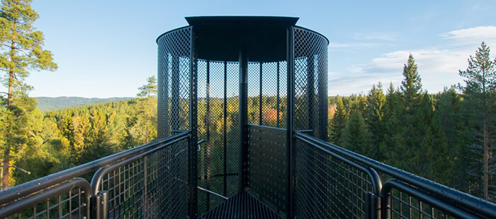 PAN: Treetop House Offers New Perspective of Norwegian Forest 