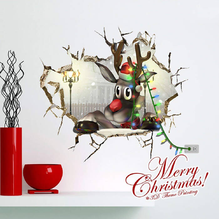 Christmas Window and Wall Decals: A Quick and Effective Way To Apply a Festive Looking