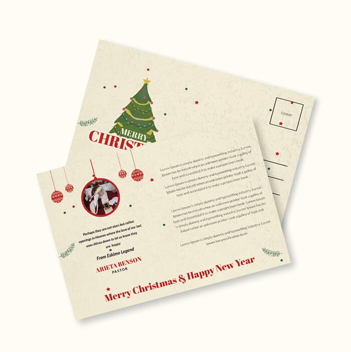 Free Christmas Invitation Template For Coming Holiday