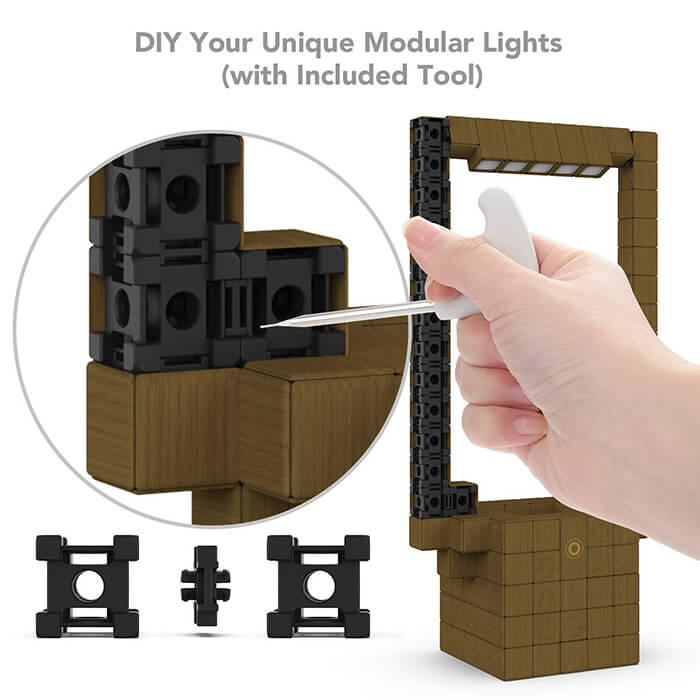 Cool DIY Modular LED Desk Lamp