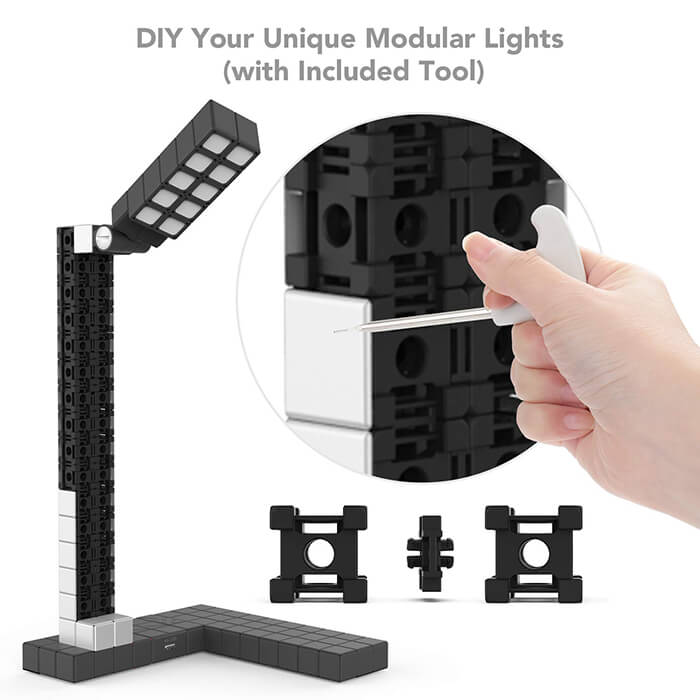 Cool DIY Modular LED Desk Lamp