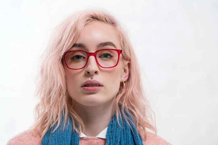 Beautiful Glasses Help Designers with Eye Strain