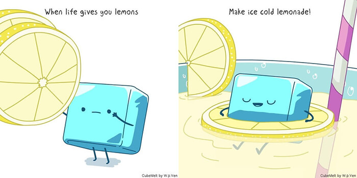 Hilarious Comics About An Ice Cube by Peng Ven Wong