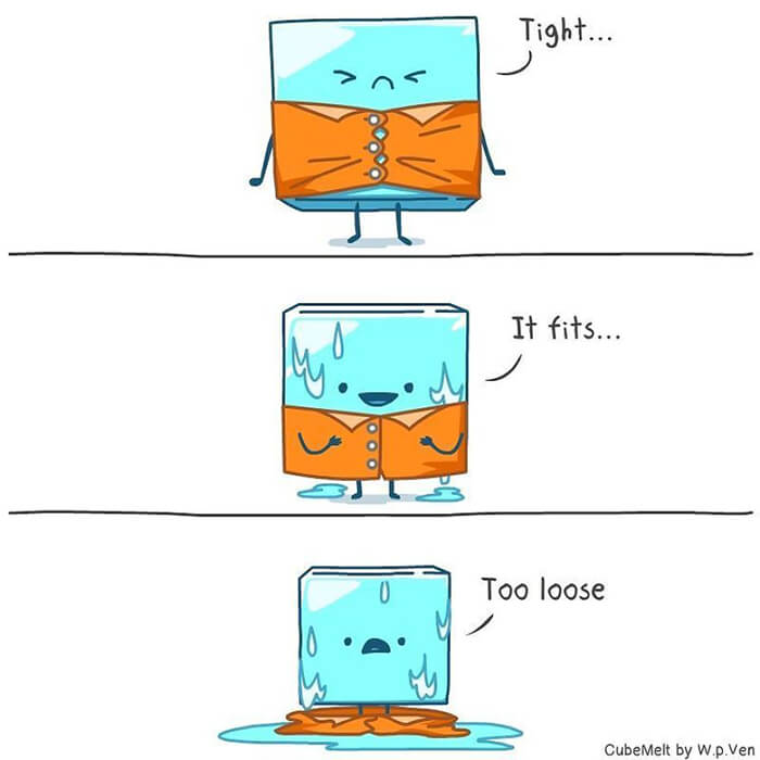 Hilarious Comics About An Ice Cube by Peng Ven Wong