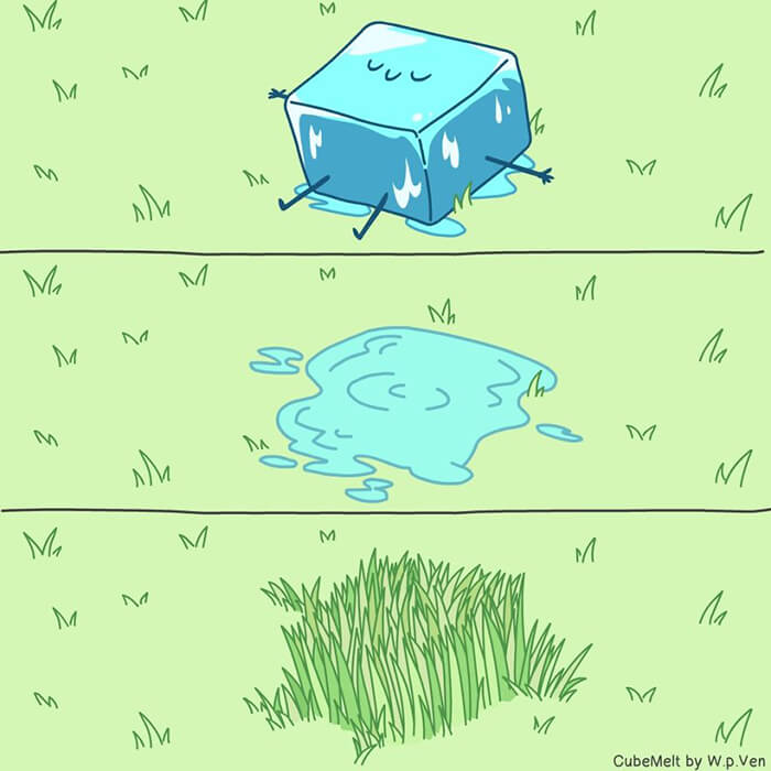 Hilarious Comics About An Ice Cube by Peng Ven Wong