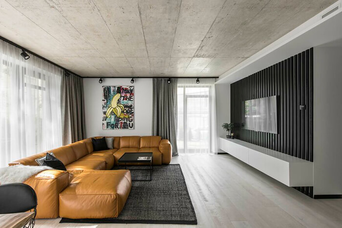 Minimalist Urban Flat in Vilnius, Lithuania