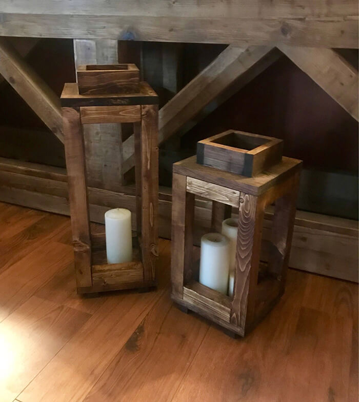 Scrap Wood Christmas Project - Rustic Orchard Home